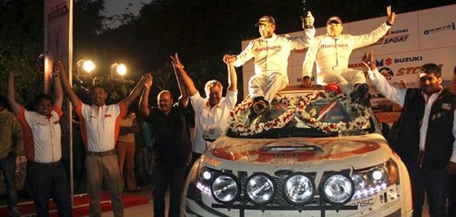 Team Mahindra Adventure wins 12th edition of Desert Storm all thanks to the Super XUV500