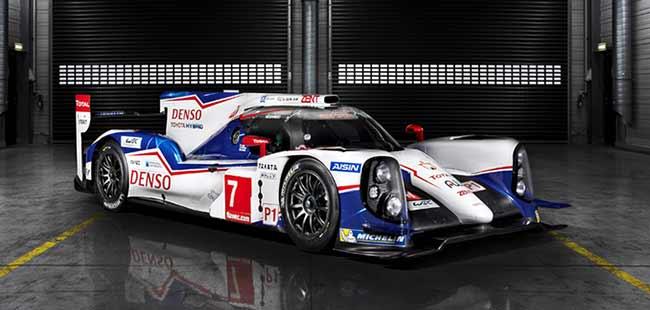 Toyota reveals hybrid race car which will take on Porsche and Audi at Le Mans