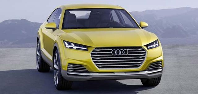 Audi has unveiled the TT offroad concept at the Beijing Motor Show and this gives a glimpse into the company's intentions to bring out a crossover based on the TT. The people at Audi describe the concept as blending the "sportiness of a coupe with the lifestyle and utility of a compact SUV"