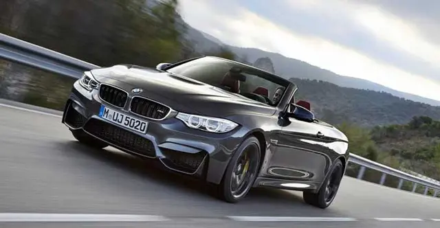 BMW reveals the M4 convertible