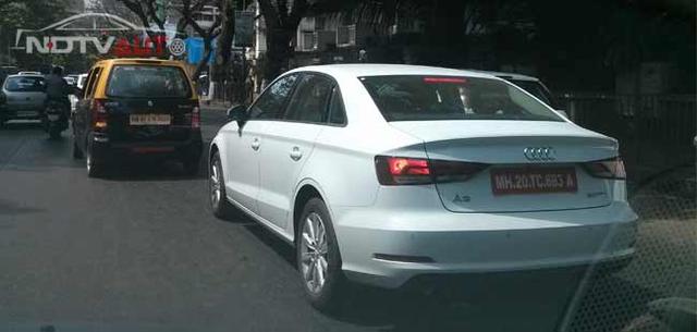 We spotted the Audi A3 in Mumbai and looking at it in its full livery, we think that it is ready for launch. Audi had said that they would be launching its entry level sedan in the second half of this year and it is possible that we will see the car sooner than expected.