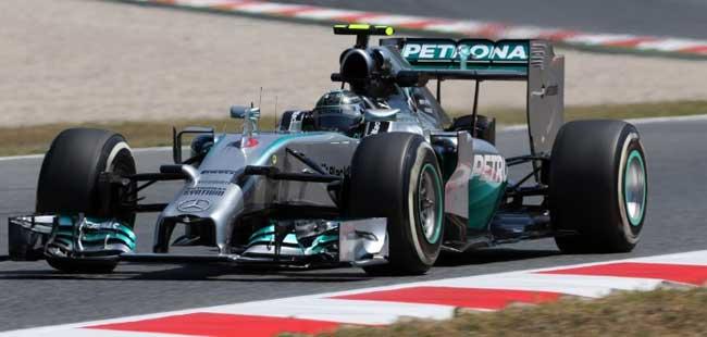 F1: Rosberg Tops Time Charts at Silverstone in FP1 Session
