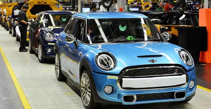 The New MINI 5-door Hatch Rolls out from the Oxford Plant