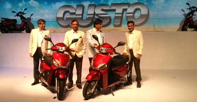 Mahindra Gusto 110cc Scooter Priced at Rs. 43000