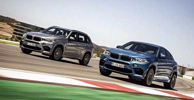 BMW has officially unveiled the 2015 X5 M and X6 M. Both cars will make their debut at the LA Auto Show. These high performance crossovers are the recipients of an aggressive front bumper, a revised grille and aerodynamic side skirts.
