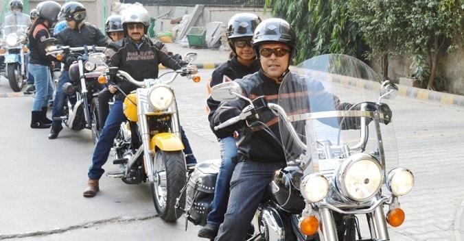 Harley Davidson Owners in India Ride For Their Daughters
