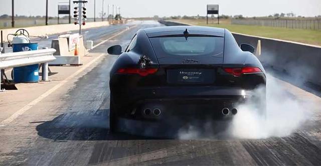 We all know that when Hennessey takes up a project, they bring about a change that turns everything in a direction with the 'powerful and faster' written all over it. It's very obvious that Hennessey Performance has gone berserk once again but this time they have laid their hands on a Jaguar F-Type R Coupe.