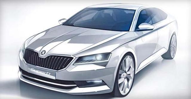 Skoda recently showed the new cabin of the Superb and had revealed the sketch earlier to that, but now there's news that the next generation of the flagship model will be fully revealed on the 17th of February.
