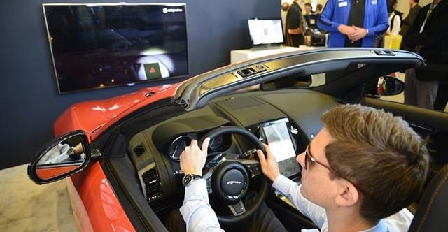 Tata Motors owned British luxury carmaker Jaguar Land Rover is working with Intel and Seeing Machines to develop sensing technology that monitors the driver's face and eyes to reduce distracted and drowsy driving.