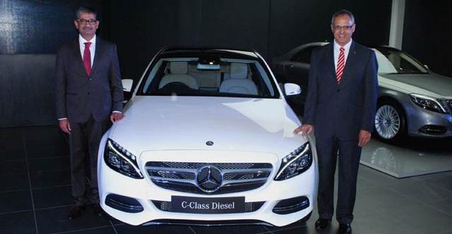 Mercedes-Benz India today launched the C-Class in its diesel avatar. The baby S-Class will be made available in two trim levels - the C220 CDI Style and C220 CDI Avantgarde. The C220 Style is priced at Rs. 39.90 lakh while the Avantgarde costs Rs. 42.90 lakh (Ex-showroom- Delhi)