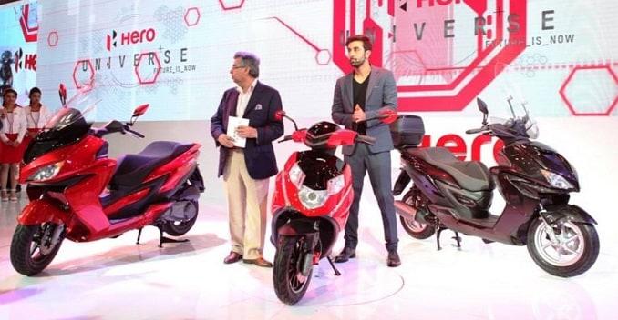 Hero's Upcoming Scooters For India in 2015