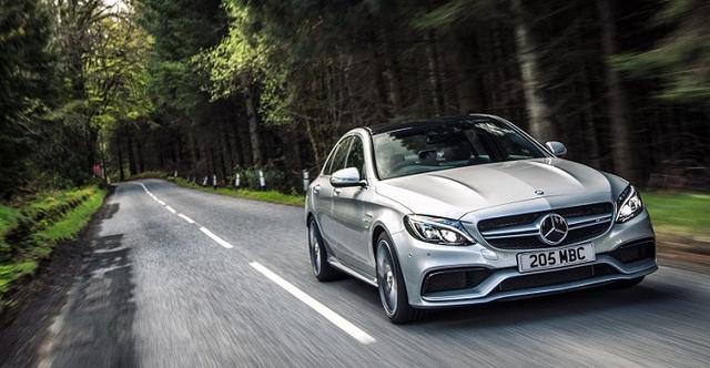 Powering the performance-oriented C-Class, the AMG C63 S, is a 4.0-litre, twin-turbo V8 engine which is the same unit that does duty on the AMG GT S. Mated to a 7-speed AMG Speedshift gearbox, this engine churns out a massive 503bhp while yielding a peak torque of 714Nm.