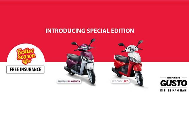 Taking into account the festive season, Mahindra Two wheelers has already launched its flagship bike, Mojo, in India. But the company has to look at the other bikes in its portfolio, which is why they've launched a special edition of the Gusto scooter and has priced at Rs. 49,350 (ex-showroom Delhi).