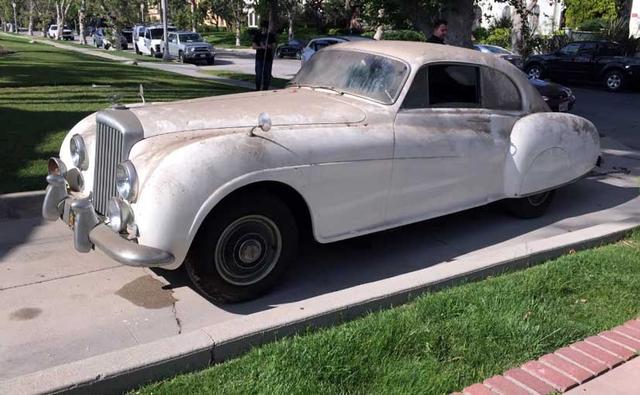 A 1953 Bentley R-Type Continental Fastback once owned by James Bond creator Ian Fleming has been found gathering dust in a California garage after nearly 40 years. The car, in deep grey with black Connolly leather, was a gift from Fleming to his friend Ivar Felix Bryce.