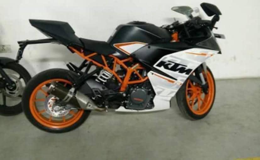 New KTM RC390 Spotted in India; Launch by Mid-2016