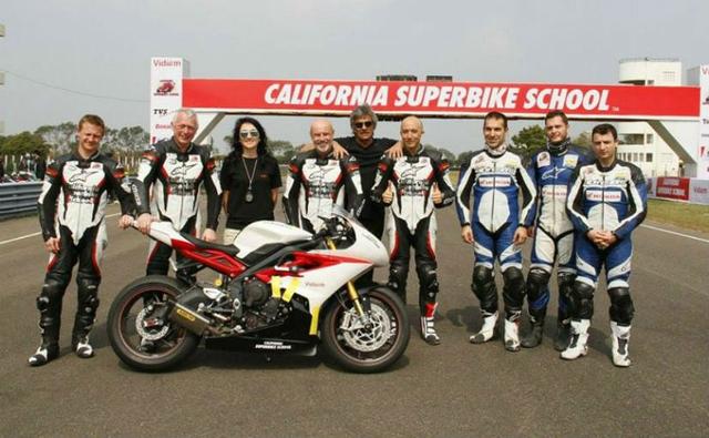 The training program at the California Superbike School will be spread out over two batches - February 5-7 and February 12-14. The course fees are Rs 66,000 and includes service tax, insurance cover, food and fuel.