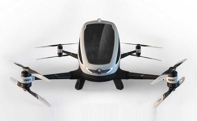 CES 2016: Ehang 184 Autonomous Single-Seater Drone Showcased