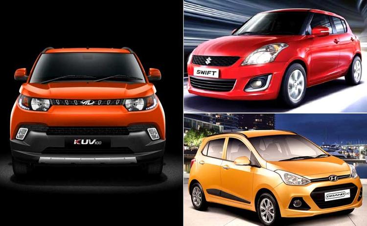Mahindra KUV100 vs Hyundai Grand i10 vs Maruti Suzuki Swift: Specs Comparison