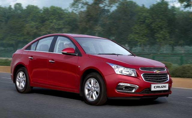 2016 Chevrolet Cruze Prices Slashed by Upto Rs 86,000