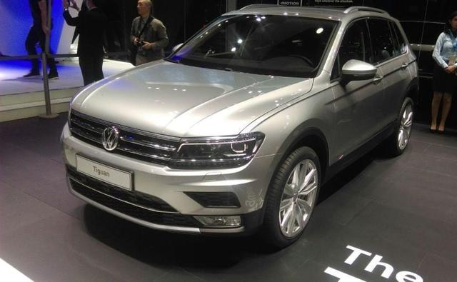 Volkswagen unveiled its India-bound premium SUV - Tiguan - at the 2016 Auto Expo. The seven-seater SUV is based on VW's MQB platform which is also shared by the Skoda Octavia and Audi A3.