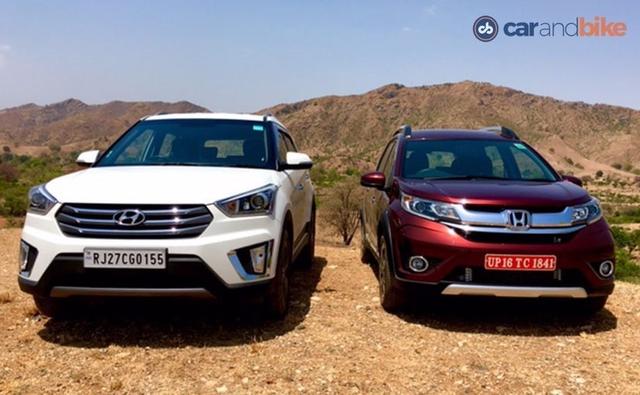 Like the Creta, the BRV is available in petrol and diesel, and has an automatic option - though just in the petrol. The Creta now offers auto with both engine types.