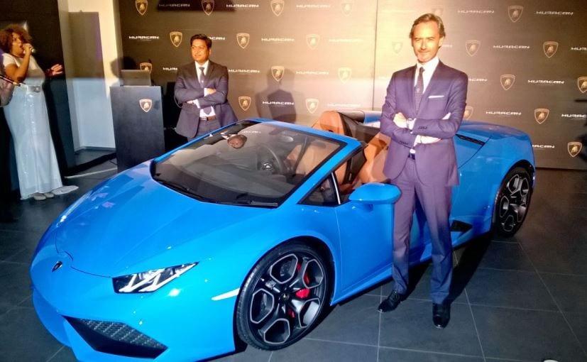 Lamborghini Huracan Spyder LP 610-4 Launched in India; Priced at Rs. 3.89 Crore