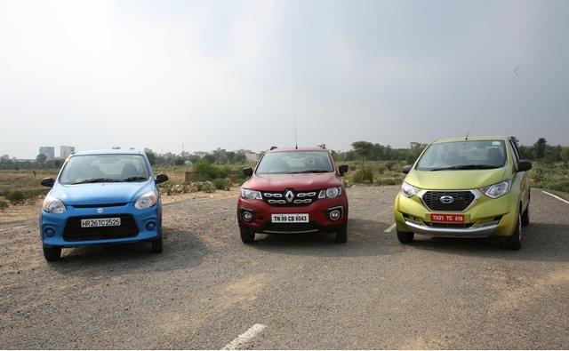 Facelifted Maruti Alto 800 Takes on New Datsun redi-GO and Renault Kwid