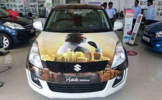 The southern superstar's upcoming film, Kabali, has lead to palpable excitement - so much so that it has inspired liveries. First, it was an AirAsia aircraft. Now, it is cars.