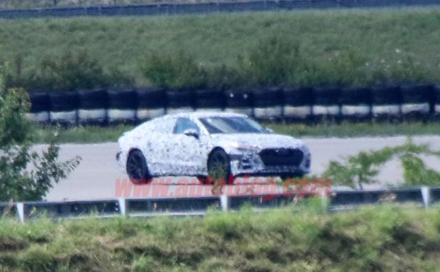 Expected to be launched sometime around the next fiscal year, a heavily camouflaged prototype model of the next-gen A7 sedan was recently caught testing.