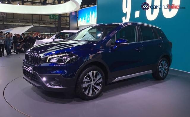 After revealing the 2017 Suzuki S-Cross facelift ahead of the Paris Motor Show, the Japanese carmaker today finally  showcased the car at the motor show.