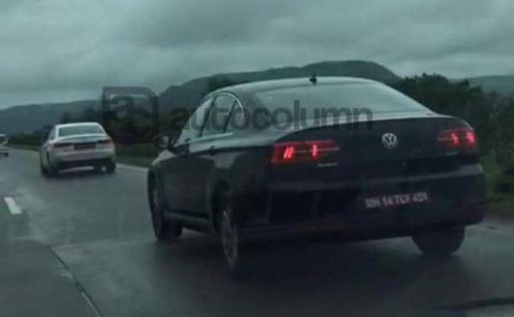 New-Gen Volkswagen Passat Imported To India; Caught Testing For The First Time