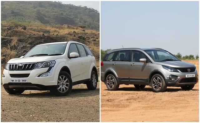 The Tata Hexa has been finally launched in the country with prices starting from Rs. 11.99 lakh (ex-showroom, Delhi). Tata Motors' new flagship squarely takes aim at the dominant Mahindra XUV500. While the prices on the Hexa are introductory and quite competitive as well, they match up to the XUV500 almost variant for variant. See for yourself!