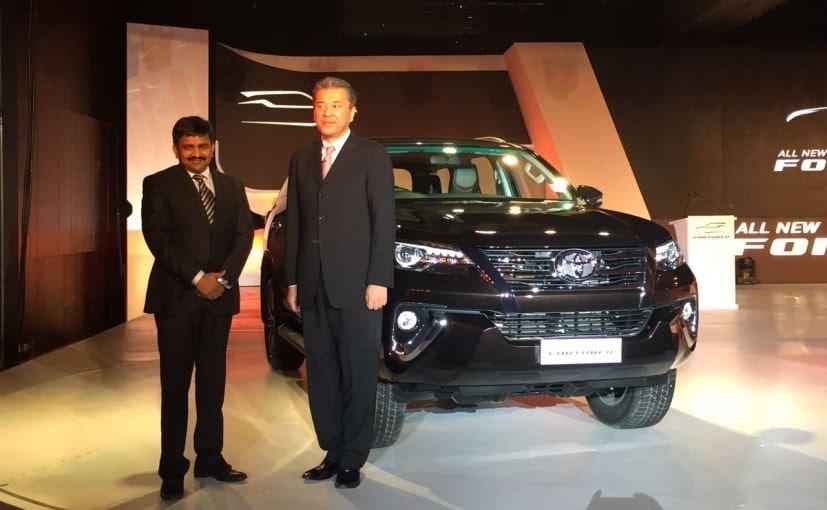 2016 Toyota Fortuner Launched In India; Prices Start At Rs. 25.92 Lakh