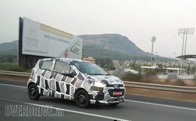 2017 Chevrolet Beat Hatchback Caught Testing In India