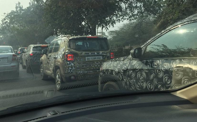 Jeep Compass Caught Testing In India; Launch In Mid-2017