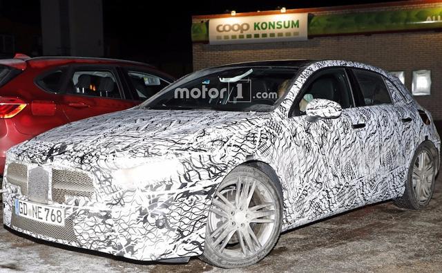 4th Generation Mercedes-Benz A-Class Interior Spotted For The First Time