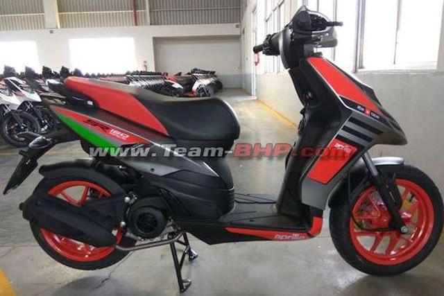 Aprilia SR150 Race Edition Spied Undisguised Ahead Of Launch