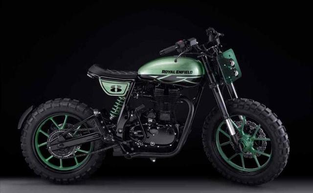 Custom Built Royal Enfield Classic 500 Green Fly Unveiled In Spain