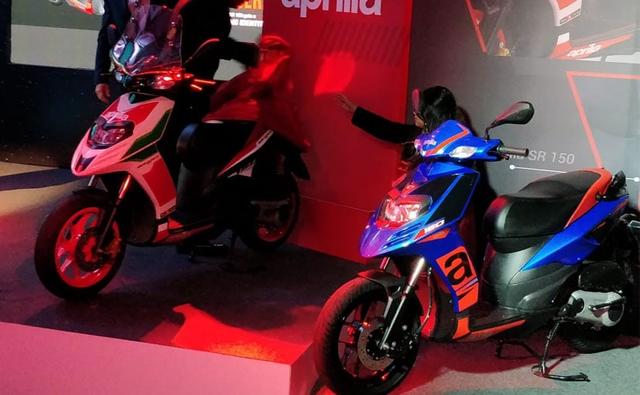 Updated 2019 Aprilia SR 150 Launched In India; Prices Start From Rs. 70,031