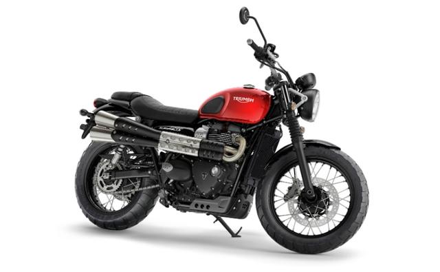 The 2019 Triumph Street Scrambler's 900 cc High Torque Bonneville engine gets updated with more power and a few lighter components. The bike overall gets quite a few changes, including the introduction of two riding modes.
