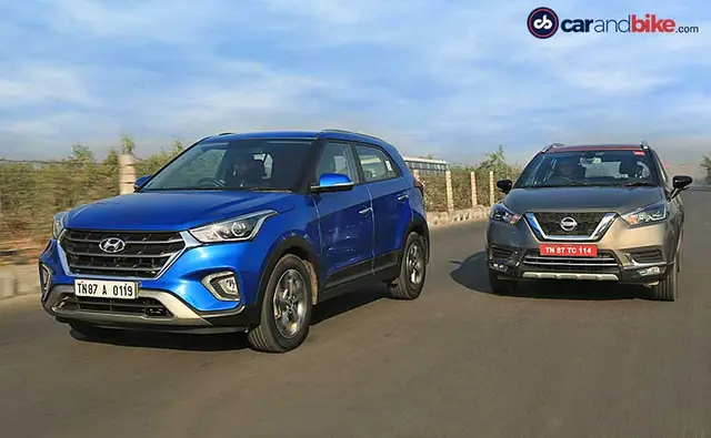 Nissan is the newest entrant and though it's yet to launch Kicks in India, we got a chance to bring the segment benchmark - the Hyundai Creta - and the newbie together, to find out which one is the better of the two.