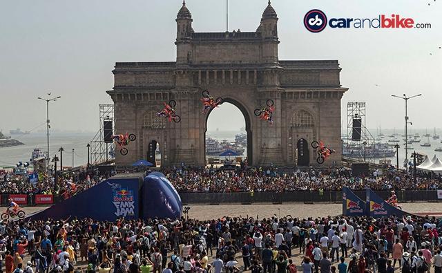 The city of Mumbai saw its iconic Gateway of India landmark turn into a playground for a day as the top motocross riders of the world were here to showcase their electrifying talent. Energy drink maker Red Bull hosted Mumbai's first-ever FMX Jan bringing six riders from across the world including Robbie Maddison, Tom Pages, and Alexey Kolesnikov along with Martin Koren, Radek Bilek and Julien Vanstippen to showcase their skills to an enthusiastic crowd. Red Bull brought the FMX Jam back to India after almost eight years, with the previous edition held in 2011 in Delhi.