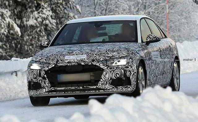 Audi A4 Facelift Spotted Testing