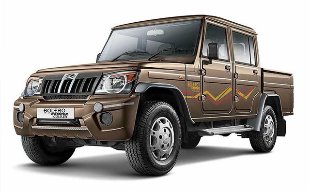 The 2019 Mahindra Bolero Camper range has been launched in India with a host of upgrades for the new year. Prices for the new Bolero Camper range start at Rs. 7.26 lakh, going up to Rs. 7.90 lakh (ex-showroom) with the double cabin pick-up offered in a total of five variants - Gold VX, 4WD, Non-AC variant, Cash Van and new top-of-the-line Gold ZX. The new Gold ZX trim features an increased payload capacity of 1000 kg on the offering, along with more comfort features. Mahindra says the new Gold ZX variant has been added keeping in mind the dual purpose of passenger and cargo movement needed by customers.