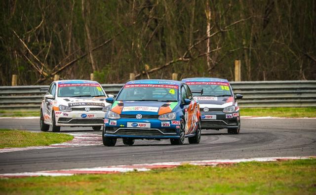 It was an exciting second round of Volkswagen Ameo Class 2019 as the races of the weekend saw different outcomes. While the first race of the season saw Jeet Jhabakh take the lead in the championship, the second round had Pratik Sonawane taking the top spot in the feature race on Saturday, and Saurav Bandopadhyay at the top in the second race on Sunday. For Round 2 of the 2019 Ameo Class, the action shifted to the Madras Motor Race Track (MMRT).