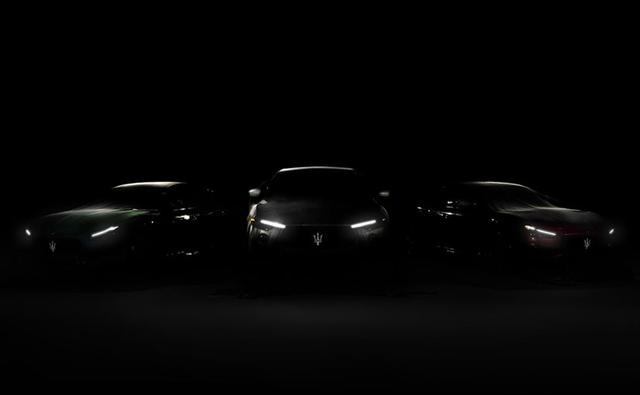 The new image teases just the front end of the cars, making the updated grille and sleek DRLs quite apparent.
