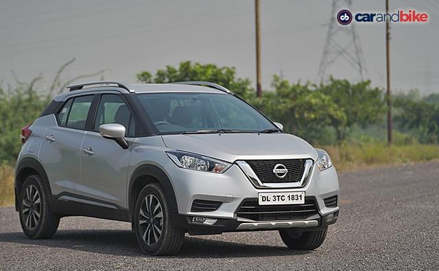 The Nissan Kicks SUV is being offered with benefits up to Rs. 85,000 this month. It includes a cash discount of Rs. 20,000, an exchange bonus of up to Rs. 50,000, an additional discount of Rs. 10,000 and an online booking bonus of Rs. 5,000.