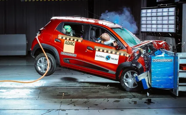 Made-In-India Renault Kwid For South Africa Scores 2 Stars In Global NCAP Crash Test