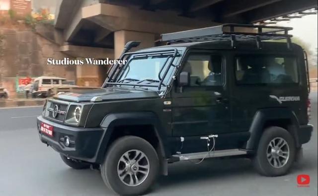 Upcoming 2021 Force Gurkha's Cabin Uncovered In New Spy Photos