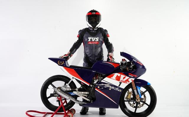The TVS Apache RR 200 has been specifically developed by TVS Racing for the One Make Championship's new rookie category.